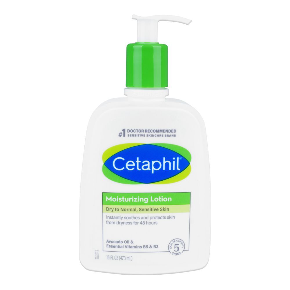 Cetaphil Lotion Moisturizing Dry To Normal, For Sensitive Skin, 473ml - Main Image