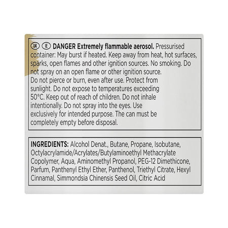 Pantene Ultra Strong Hold 05 Hair Spray, 250ml - Image 3