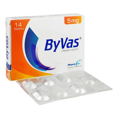 Byvas Tablets 5mg, Box (14 Tablets) - Main Image
