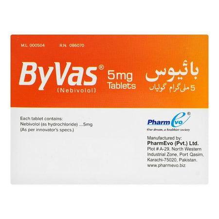 Byvas Tablets 5mg, Box (14 Tablets) - Image 2