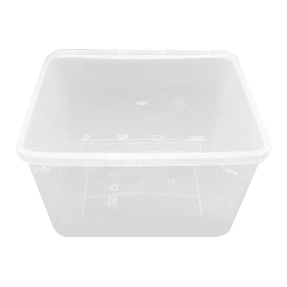 Shabnam Disposable Plastic Container, 3 Liter - Main Image