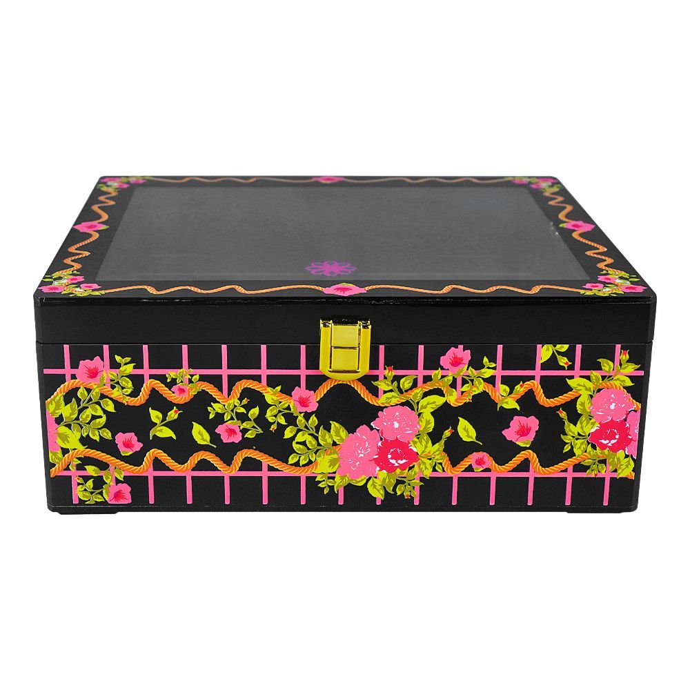 Kaligon Beauty Organizer, Large, Black, 8008-B - Main Image