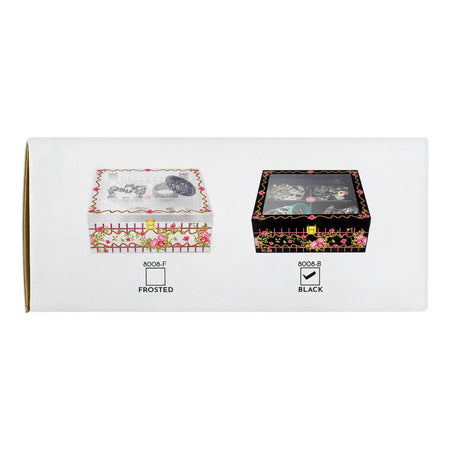 Kaligon Beauty Organizer, Large, Black, 8008-B - Image 6