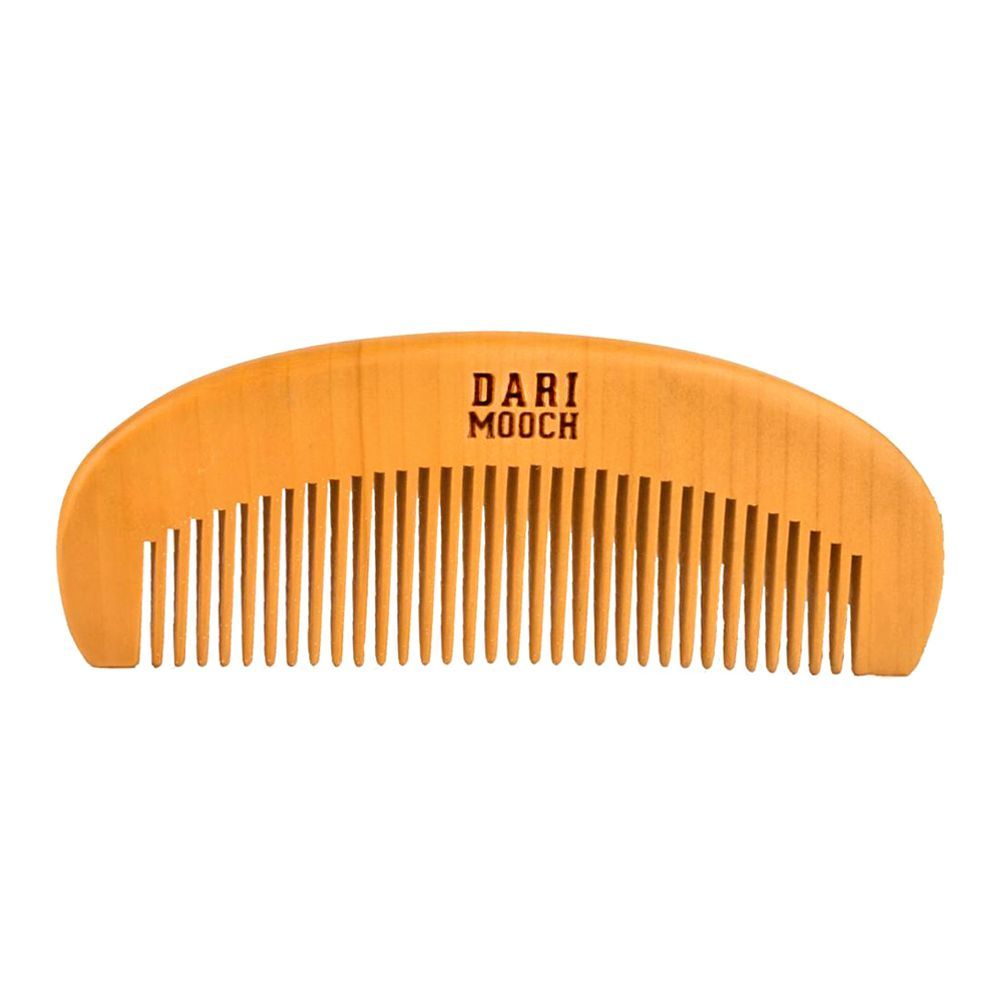 Dari Mooch Beard Comb, 5" inch Wooden Comb - Main Image