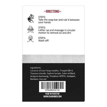 Dari Mooch Charcoal Detox Soap Bar, 100g - Image 2