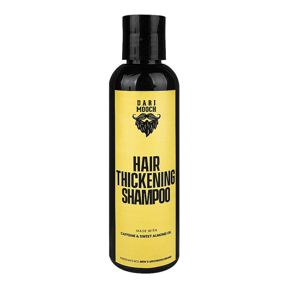 Dari Mooch Hair Thickening Shampoo, Caffeine & Sweet Almond Oil, 180ml - Main Image