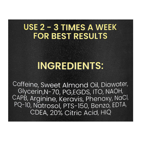 Dari Mooch Hair Thickening Shampoo, Caffeine & Sweet Almond Oil, 180ml - Image 4