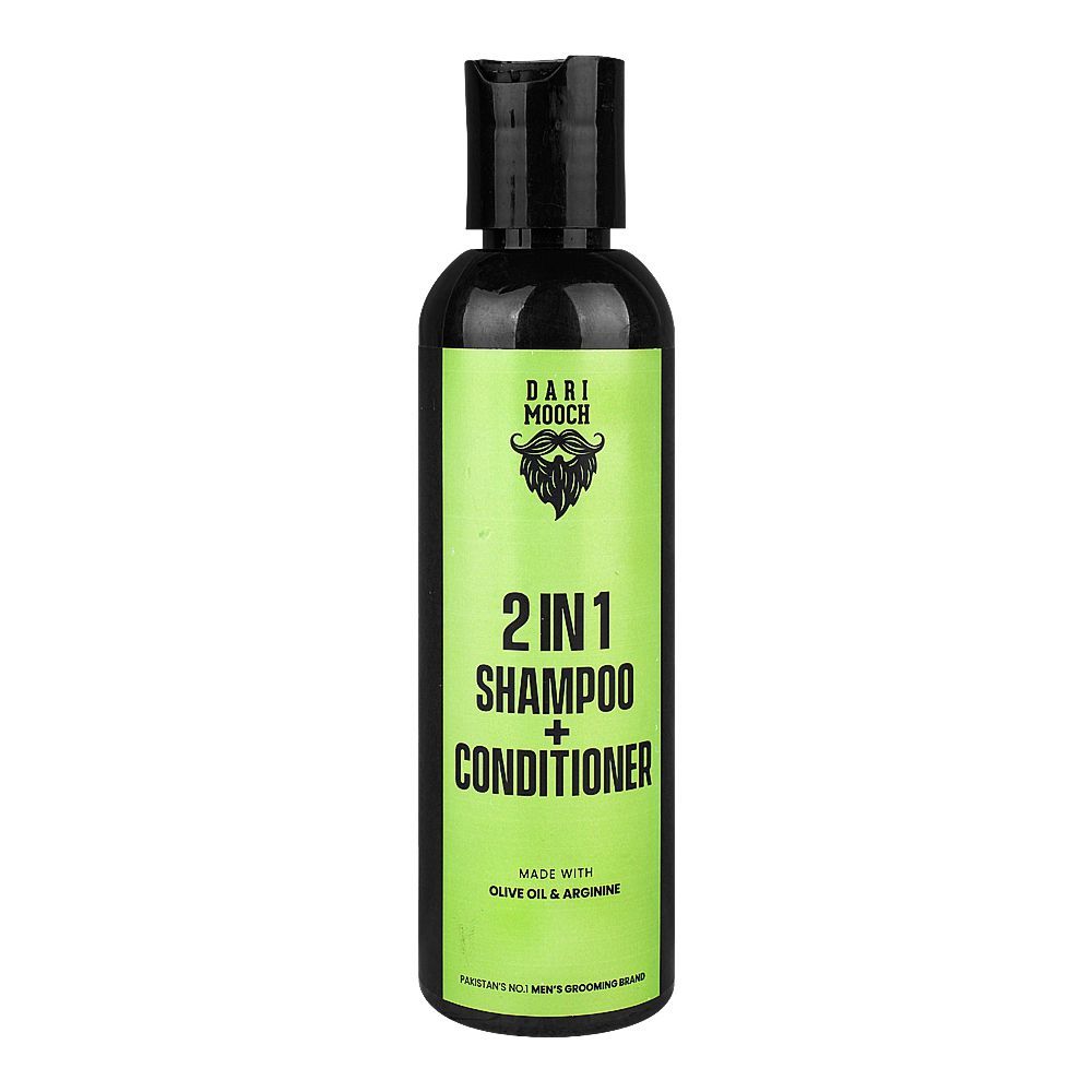 Dari Mooch 2in1 Shampoo+Conditioner, Olive Oil & Arginine, 180ml - Main Image