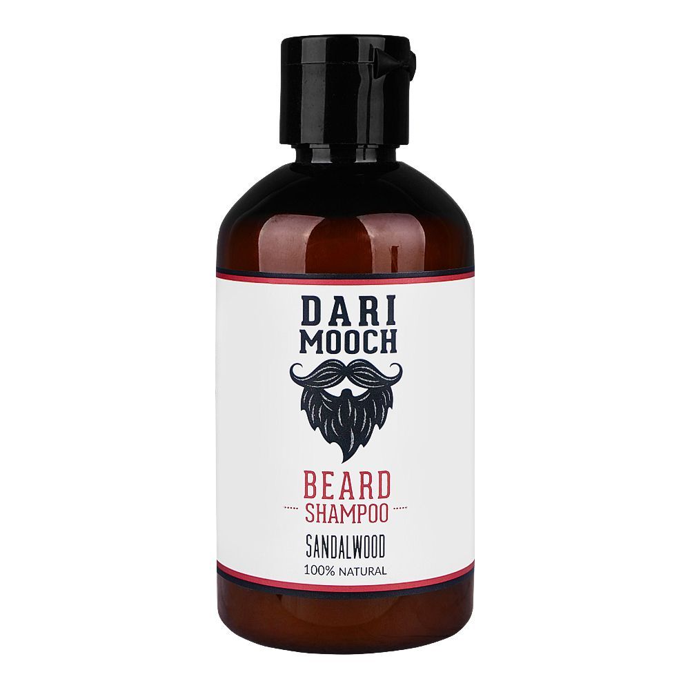 Dari Mooch Sandalwood Beard Shampoo, 120ml - Main Image