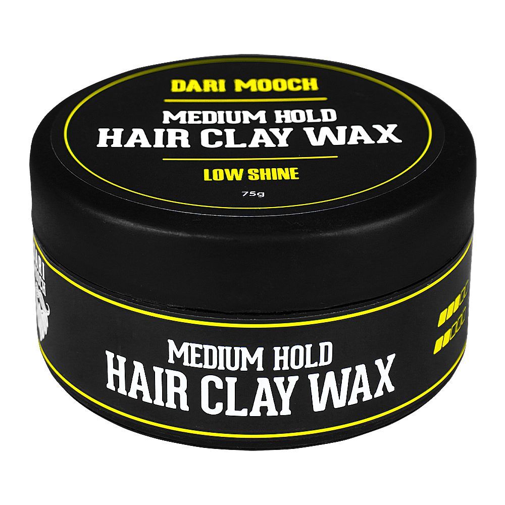 Dari Mooch Low Shine Medium Hold Hair Clay Wax, 75g - Main Image