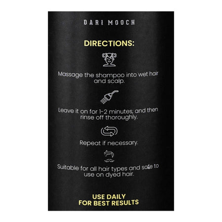 Dari Mooch Almond & Sunflower Oil Anti Hair fall Shampoo, 180ml - Image 4