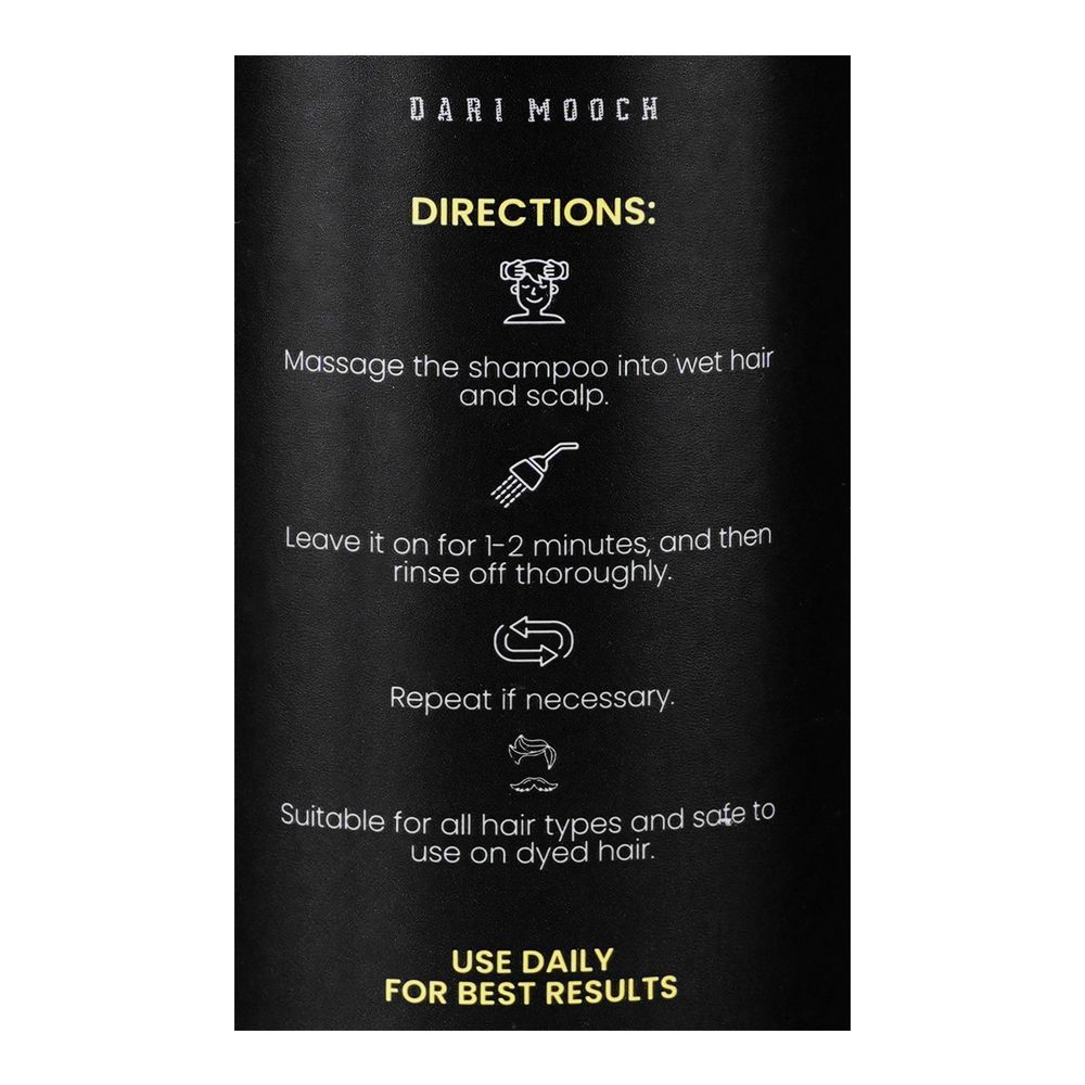 Dari Mooch Almond & Sunflower Oil Anti Hair fall Shampoo, 180ml - Image 4