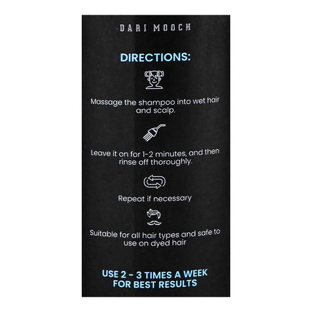 Dari Mooch Jojoba Oil & Salicylic Acid Anti Dandruff Shampoo, 180ml - Image 4