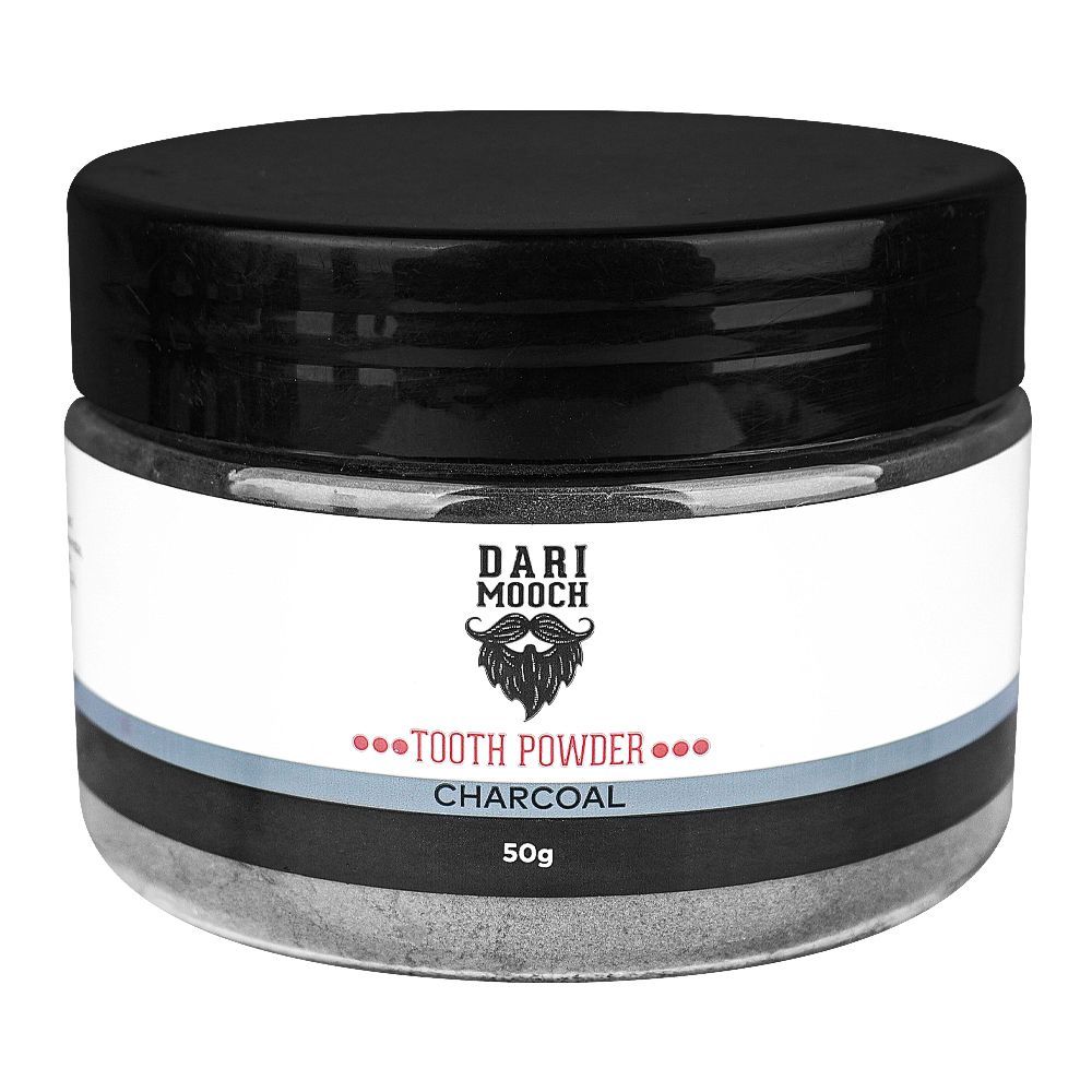 Dari Mooch Charcoal Tooth Powder, 50g - Main Image