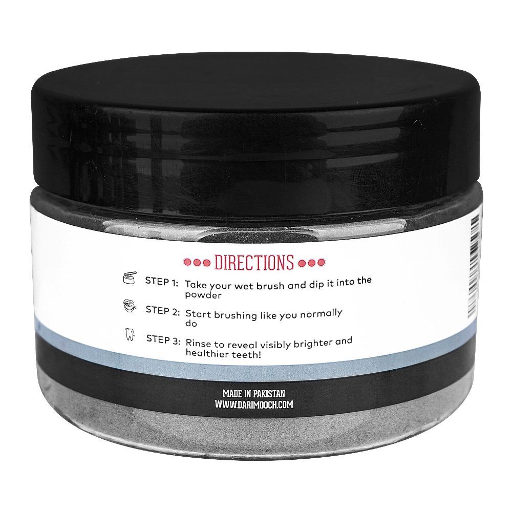Dari Mooch Charcoal Tooth Powder, 50g - Image 2