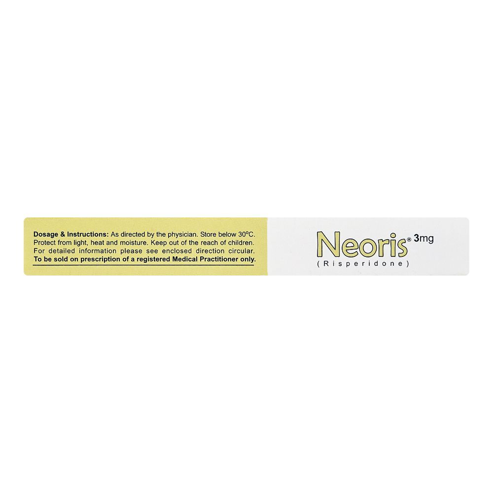 Neoris Tablets 3mg, Box (10 Tablets) - Image 3