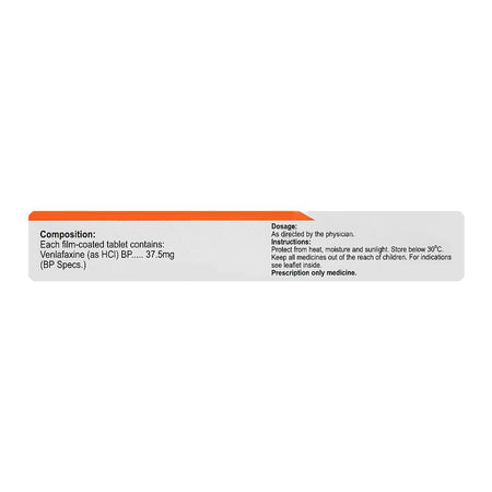 Genetics Pharmaceuticals Vendep Tablet, 37.5mg, 20-Pack - Image 3