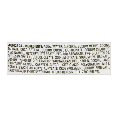 Garnier Skin Active HA Hydrating Deep Cleanser, Hyaluronic Acid+Clay, For All Skin Types, 250ml - Image 3
