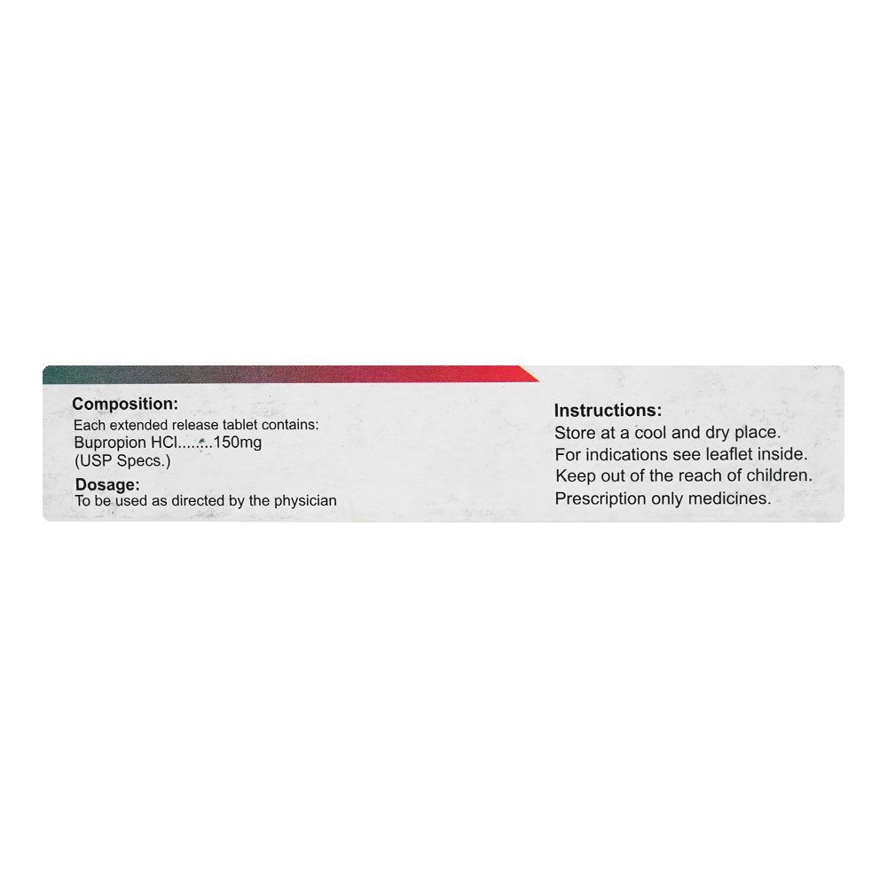 Butrin XL Tablets 150mg, Strip (10 Tablets) - Image 3