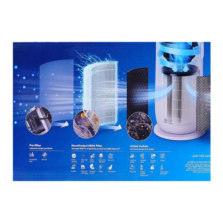 Philips 7000I Series Air Performer 2in1, Purifier & Fan, HEPA, Alexa, AMF765/30 - Image 8