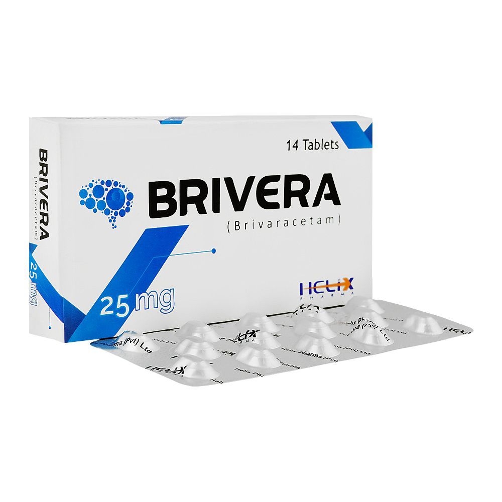 Helix Pharma Brivera Tablet, 25mg, 14-Pack - Main Image