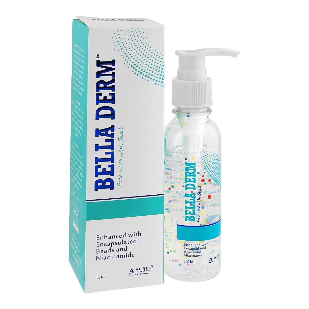 Bella Derm Face Wash, Control Blemishes & Oil, Unclog Pores, 100ml - Main Image
