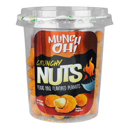 Munch Oh Crunchy Nut's Texas BBQ Peanuts, 150g - Main Image