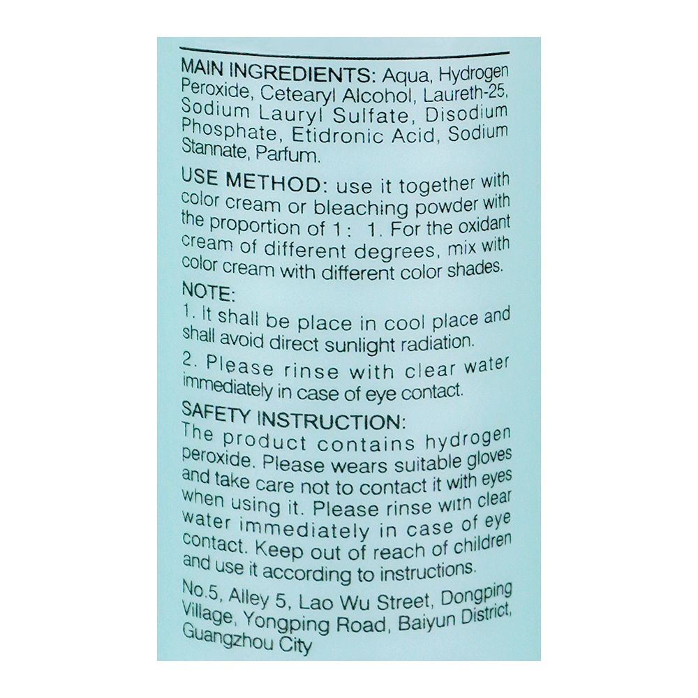 Bremod Sun Bright Series Oxidant Cream Developer 9% Vol-30, For Hair, 100ml - Image 3