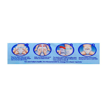 Molfix Diaper Newborn 1, Jumbo Economy Pack, 2-5kg, 84-Pack - Image 4