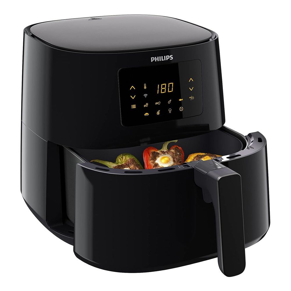 Philips Essential XL Air Fryer, 14-in-1, WIFI Connected, 90% Less Fat, HD9280/91 - Image 2