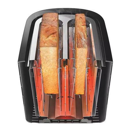 Philips Viva Collection Toaster, Extra Wide Slot, 950W, 7 Settings, Reheat, HD2637/91 - Image 3