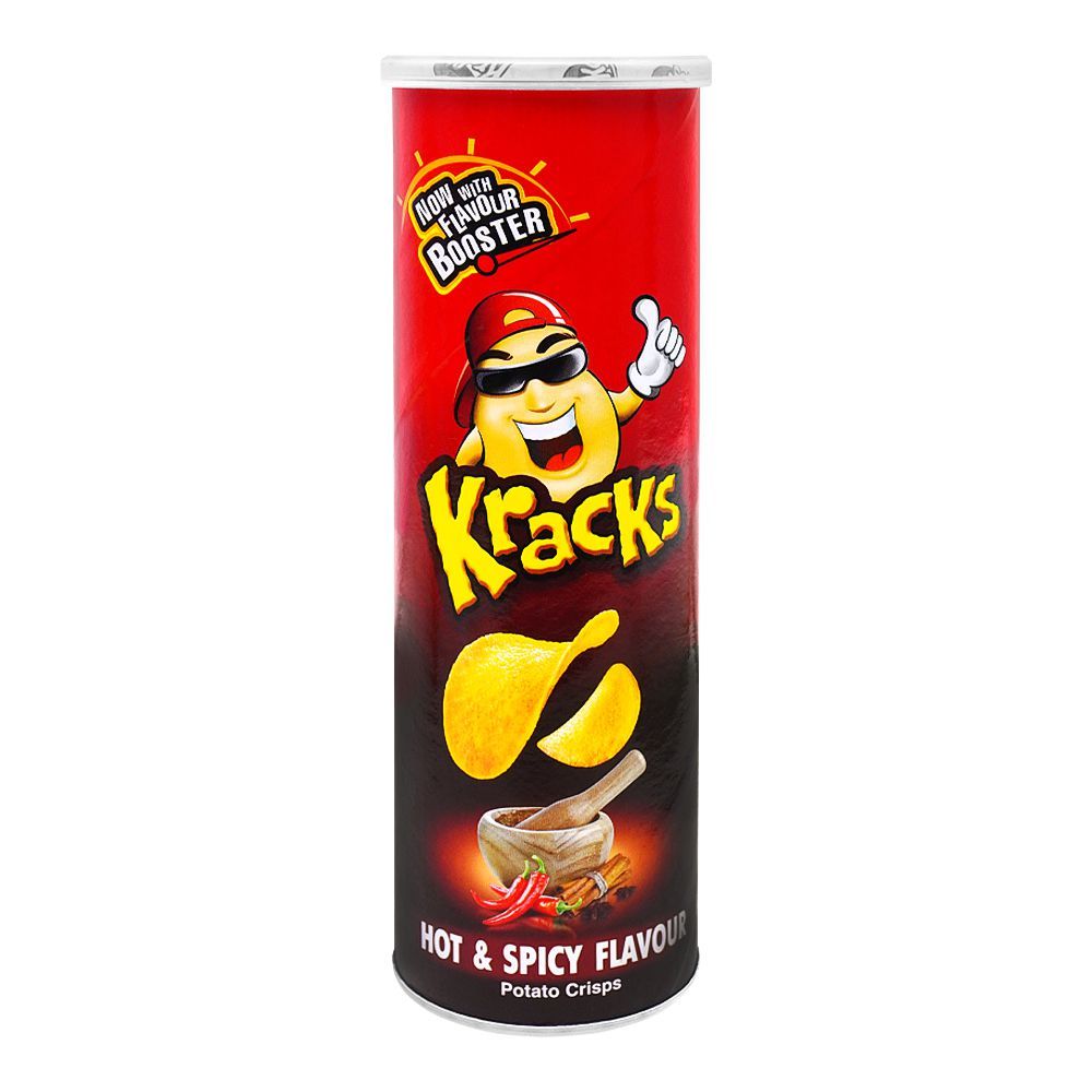 Kracks Hot & Spicy Chips, 110g - Main Image