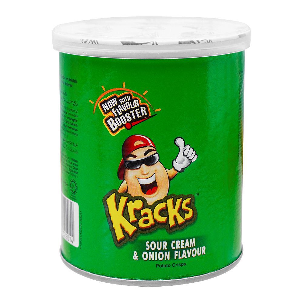 Kracks Sour Cream & Onion Chips, 45g - Main Image