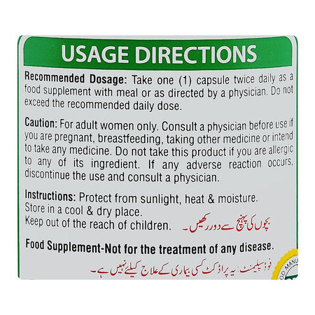 Nutrifactor Oxitol Women's Health Hormonal & Ovarian Support Supplement, Bottle (30 Capsules) - Image 4