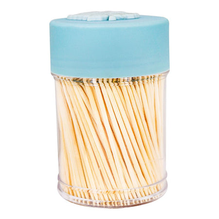 Zhuyusheng Natural Bamboo Tooth Pick Jar, 6076 - Image 2