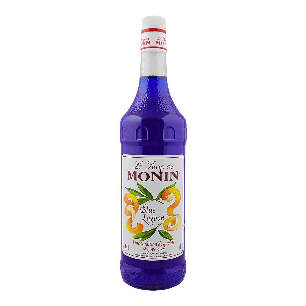 Monin Blue Lagoon Syrup, 1 liter - Main Image