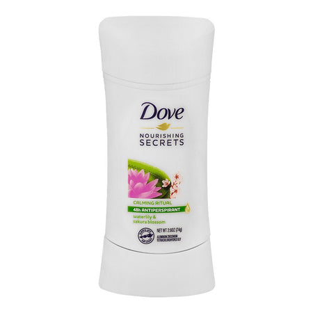 Dove Nourishing Secrets Calming Ritual Waterlily & Sakura Blossom Deodorant Stick, For Women, 74g - Main Image