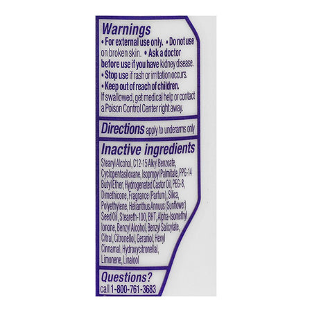 Dove Nourishing Secrets Calming Ritual Waterlily & Sakura Blossom Deodorant Stick, For Women, 74g - Image 3