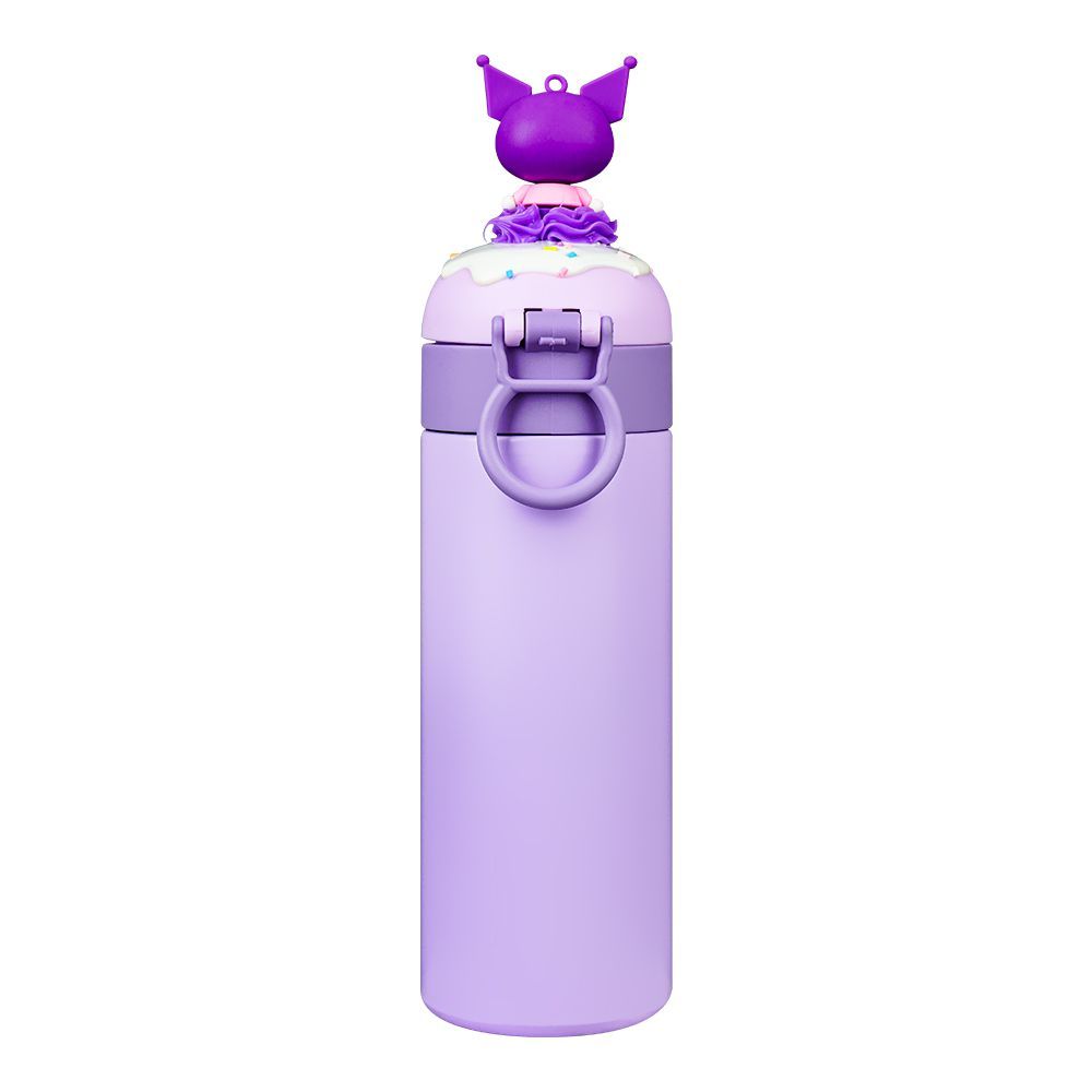 Sanrio kuromi Plastic Water Bottle, Leakproof Ideal for Office, School & Outdoor, Purple, SH215 - Image 2