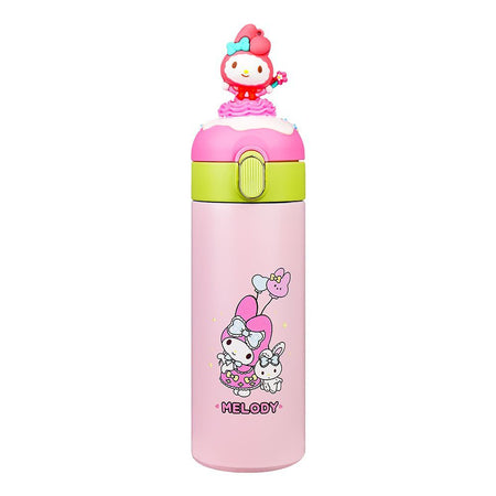 Melody Plastic Water Bottle, Leakproof Ideal for Office, School & Outdoor, Tea Pink, SH215 - Main Image