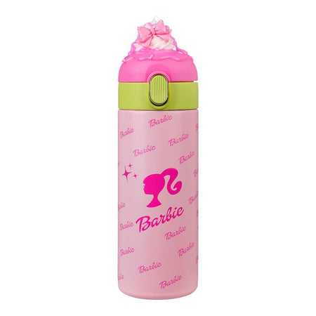 Barbie Theme Plastic Water Bottle, Leakproof Ideal for Office, School & Outdoor, Pink, SH261 - Image 4