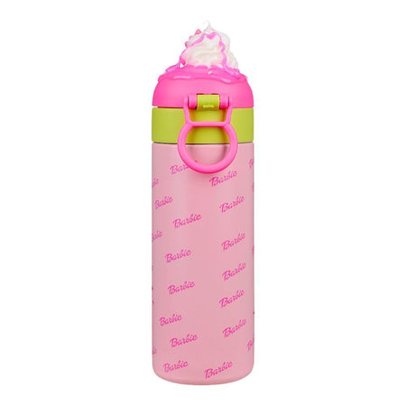 Barbie Theme Plastic Water Bottle, Leakproof Ideal for Office, School & Outdoor, Pink, SH261 - Image 5