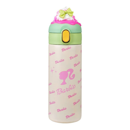 Barbie Theme Plastic Water Bottle, Leakproof Ideal for Office, School & Outdoor, Green, SH261 - Image 4