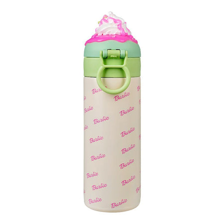 Barbie Theme Plastic Water Bottle, Leakproof Ideal for Office, School & Outdoor, Green, SH261 - Image 5