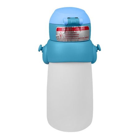 Tsum Tsum Plastic Thermos With Strap, Sky Blue, Creative Water Bottle, WD-2354 - Image 3