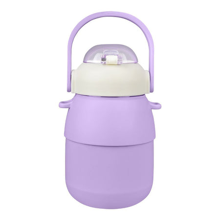 Kuromi Plastic Thermos With Strap, 700ml Capacity, Purple, Creative Water Bottle, 2319C - Image 2