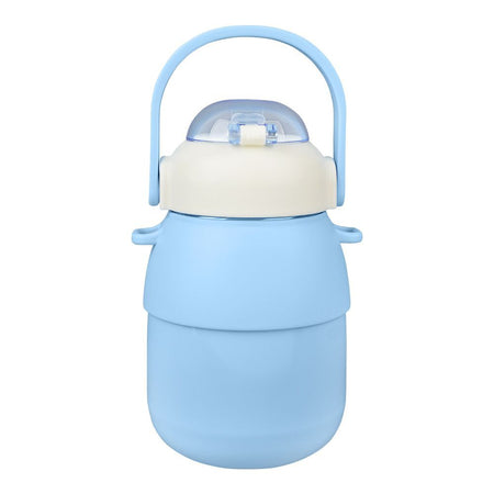 Cinnamoroll Plastic Thermos With Strap, 700ml Capacity, Sky Blue, Creative Water Bottle, 2319C - Image 2