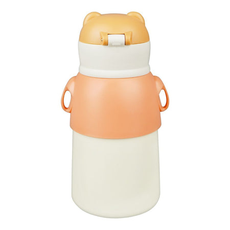 Sheep Plastic Thermos With Strap, Orange, Creative Water Bottle, H228 - Image 2