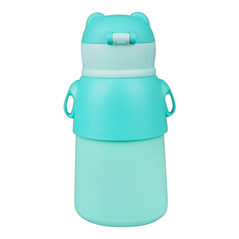 Crocodile Plastic Thermos With Strap, Sea Green, Creative Water Bottle, H228 - Image 2