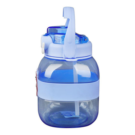 Bear Plastic Water Bottle With Strap, Sky Blue, YT-7729 - Image 3